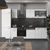 Küchenzeile Vicco R-Line Weiß Hochglanz/Anthrazit 300 cm Produktbild-Vorschau 4
