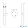 SkyRevolt 2m Antennenmast SR-48 Stahl 48mm SAT Mast Satmast Produktbild-Vorschau 4