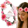 EDIBAZZAR | Wianek do włosów z kwiatami w stylu boho Podgląd zdjęcia produktu 2