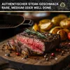 KAISERTAL® Grillpfanne - 26cm Premium Grillpfanne Gusseisen Produktbild-Vorschau 7