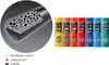 A close-up illustration of pencil lead structure and a row of Pentel Ain STEIN pencil lead containers. Anteprima dell’immagine prodotto