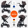 Daliya® NEOMOVE 3in1 Kinderwagen, mit i-Size Babyschale & Produktbild-Vorschau 2