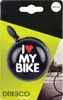 Dresco Bicycle Bell Ding dong I Love My Bike Voir les images du produit 2