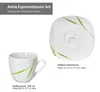 6er Set Espressotasse 10cl mit Espressountertasse 12,1cm Produktbild-Vorschau 7