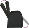 vidaXL Fauteuil de jardin avec coussin 2 pcs. Réglable Noir Voir les images du produit 17
