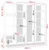 KIER FURNITURE Kleiderschrank EDEN, Schlafzimmer Schrank, Produktbild-Vorschau 6