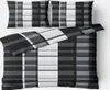 Winter Bettwäsche 200x200 cm Thermofleece Schwarz Grau Produktbild-Vorschau 1