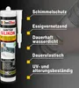 Isolbau Sanitär Silikon 1 x 300 ml Schwarz - Produktbild-Vorschau 1