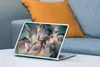 MuchoWow® Laptop Aufkleber Sticker Cover Gold - Blau - Produktbild-Vorschau 4