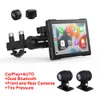 5 Zoll Motorrad GPS Navigation,Kabelloser CarPlay Produktbild-Vorschau 2