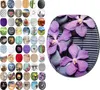 A collage of various toilet seat designs, with one design prominently displayed in the center. Náhľad obrázku produktu