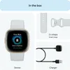 Fitbit Smartwatch Sense 2 Blu nebbia Oro morbido Anteprima dell’immagine prodotto 9