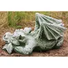 Steinfigur Drache liegend, aus Steinguss Neu Frostfest Produktbild-Vorschau 4