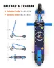 KXQ-EPRO Elektroscooter Kinder Klappbar Elektroroller Blau Produktbild-Vorschau 2