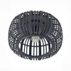Lindby Deckenleuchte Canyana, schwarz, Rattan, Ø 40 cm Produktbild-Vorschau 5