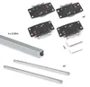 Kit de ferrures pour Flow2 2 portes coulissantes et armoire Voir les images du produit 2