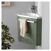 Meuble lave-mains d'angle suspendu SKINO Voir les images du produit 6