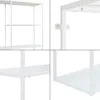 Stojanový regál "Vehmaa" so 7 policami 90 x 30 x 188 cm Náhľad obrázku produktu 6