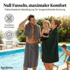 Komfortec 2er Saunatuch Set 80x200 cm aus 100% Baumwolle, Produktbild-Vorschau 7