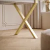ARTON GOLD II 140 cm rozkladací stôl mramor Levanto - Náhľad obrázku produktu 2