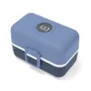 MONBENTO Kinder Brotdose TRESOR 16 x 9.2cm Blau Lunch Produktbild-Vorschau 7