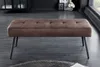 riess-ambiente Design Sitzbank BOUTIQUE 100cm braun Produktbild-Vorschau 4