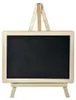 Clayre & Eef Tablica kredowa 20x1x15 cm czarne drewno Podgląd zdjęcia produktu 1