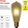 LED Lampe Vintage ST64 / E27 / 4,5 W (40 W) / 420 lm / Warmweiß Anteprima dell’immagine prodotto