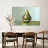 Leinwand Bilder 120x80 cm - Disco - Birne - Grün, Produktbild-Vorschau 5