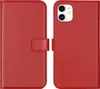 Selencia Echtleder Klapphülle iPhone 11 - Rot Produktbild-Vorschau 1