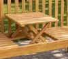 Gartenbank mit Tisch aus Akazienholz Produktbild-Vorschau 2