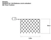 Rete Star LED 'Akku', 80 LED bianco caldo 0,8x1,5 m Anteprima dell’immagine prodotto 11