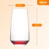 Zestaw 6 szklanek do drinków "Rainbow" marki LAV, pojemność Podgląd zdjęcia produktu 2