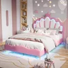 Letto per bambini INONEFT, imbottito, 140x200 cm, letto per Anteprima dell’immagine prodotto 3