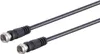 S/CONN 80092-128S, 1,5 m, F-Typ, F-Typ, Schwarz Produktbild-Vorschau 1