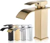 Rubinetto lavabo bagno Ari Waterfall in ottone, miscelatore Anteprima dell’immagine prodotto 12
