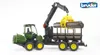 Bruder 02133 - John Deere 1210E bagr s drapákem na dřevo, Náhled obrázku produktu 14