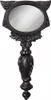 Wicca Handspiegel mit heiliger schwarzer Katze 22 cm Produktbild-Vorschau 3
