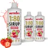 NUTRIFY Vital Drink Sirup 1:80 Erdbeere 6 x 1L Sportgetränk Produktbild-Vorschau 1
