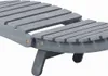 vidaXL Lettino con cuscino grigio in legno massiccio di Anteprima dell’immagine prodotto 10
