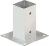 vidaXL Pfostenanker 4 Stk. Verzinktes Metall 71 mm Produktbild-Vorschau 1