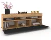 Fernsehschrank TV-Lowboard PLAY STEHEND Craft Eiche/Schwarz Produktbild-Vorschau 3
