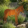 Gartendekoration Esel Metall Rustikal Produktbild-Vorschau 8