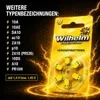60 x WILHELM Hörgerätebatterien Typ 10 gelb Produktbild-Vorschau 4