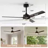 Ventilateur de plafond Tribesigns avec éclairage et Voir les images du produit 8