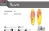 F2  Windsurfboard Rave HD 85 l Gelb/Rot 2024/25 Produktbild-Vorschau 2
