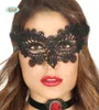 Scary vyšívaná maska Halloween 2026 černá červená Náhled obrázku produktu 1