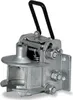 A close-up studio shot of a metal hitch lock mechanism. Produktbild-Vorschau