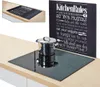 zeller krycia doska sporáka KITCHEN BT 50x56 cm čierna Náhľad obrázku produktu 1