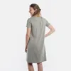 Knit Factory Lily Kleid - Urban Green - S Produktbild-Vorschau 3